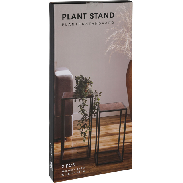 Suport de flori loft SQUARE, 2 bucati