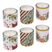 Set lumanari parfumate in cutie decorativa, 6 buc.