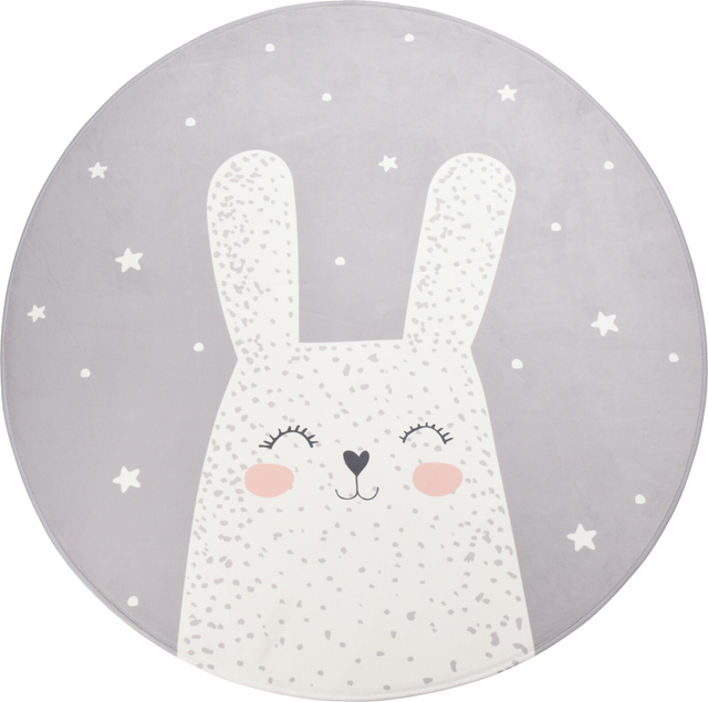 Covor copii Ursul alb, rotund, Ø 100 cm