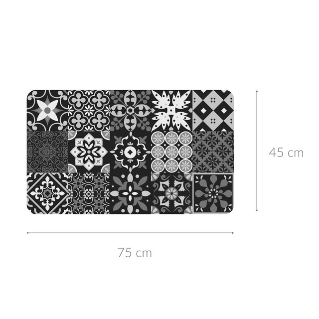 Covoras din spuma cu print SALOU, 45 x 75 cm