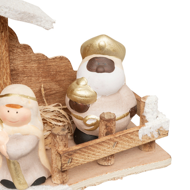 Iisus nașterea + 7 figurine, 33 x 16 cm