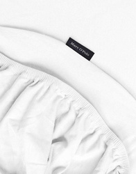 Cearceaf jersey cu elastic alb, 140/160 x 200/220 cm, Marc O'Polo