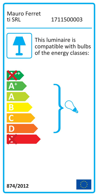Lampa de masa CIRCLY cu decor auriu