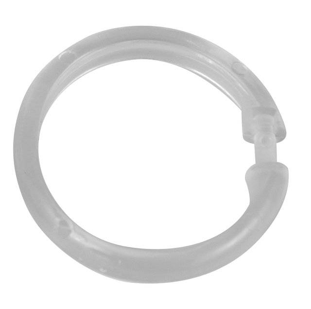 Set 12 inele pentru perdea de dus LARGE, WENKO