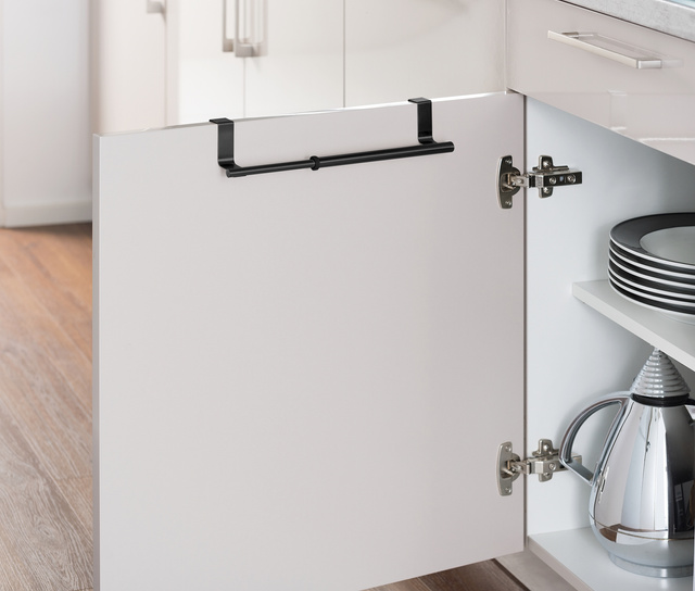 Umeras prosoape reglabile WENKO, mâner pentru agățat pe ușa dulapului și sertare