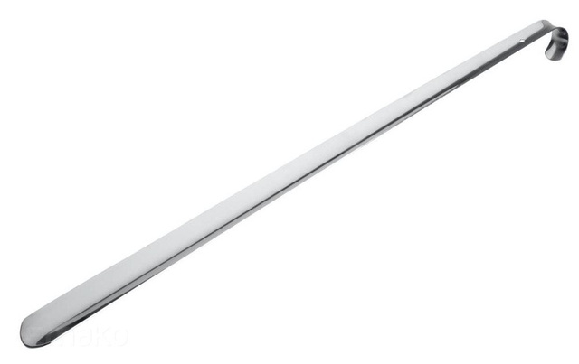 Lingură metalică pentru pantofi, lungă, WENKO, argintie