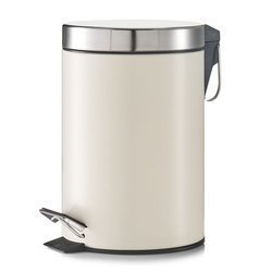 Coș de baie, recipient pentru gunoi - 3 l, ZELLER, crem.