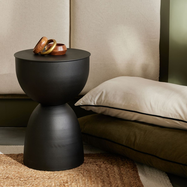 Masuta laterala metalica, 30 x 46 cm, MATCHA