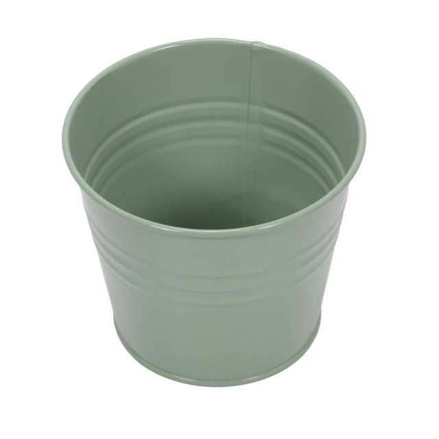 Capac pentru ghivece din zinc, 13 x 11 cm