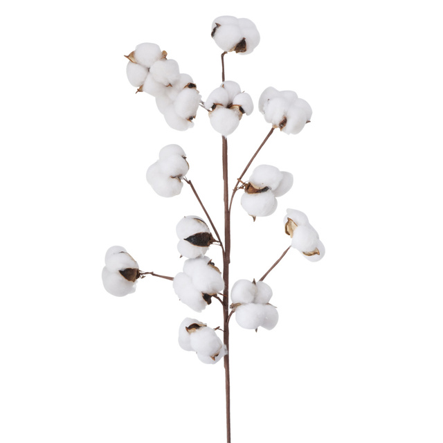 Ramura artificiala din bumbac, 68 cm