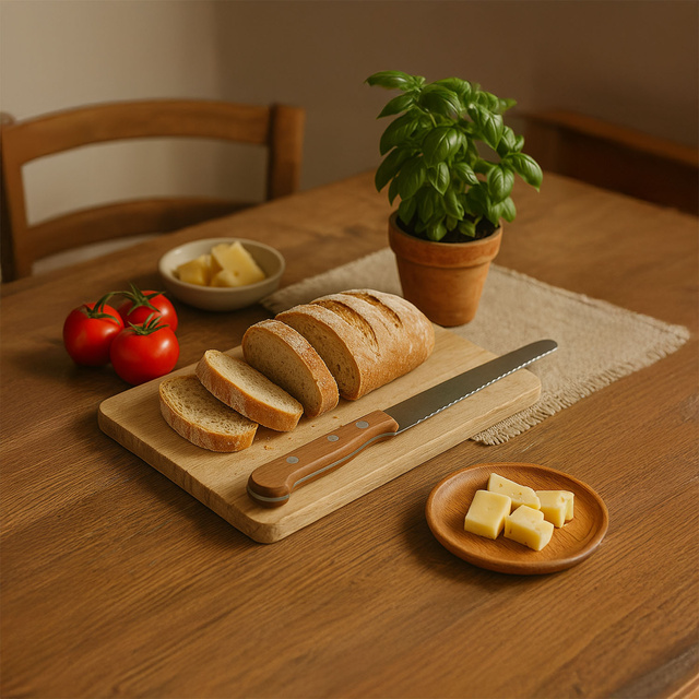 Cutit paine ELEGANCIA, inox, 33 cm