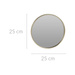 Oglinda decorativa CHAMPAGNE, Ø 25 cm