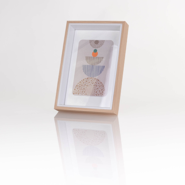 Ramă foto cu passe-partout, 15 x 22 x 3 cm