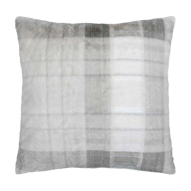 Perna din pluș SCOTLAND cu carouri, 60 × 60 cm