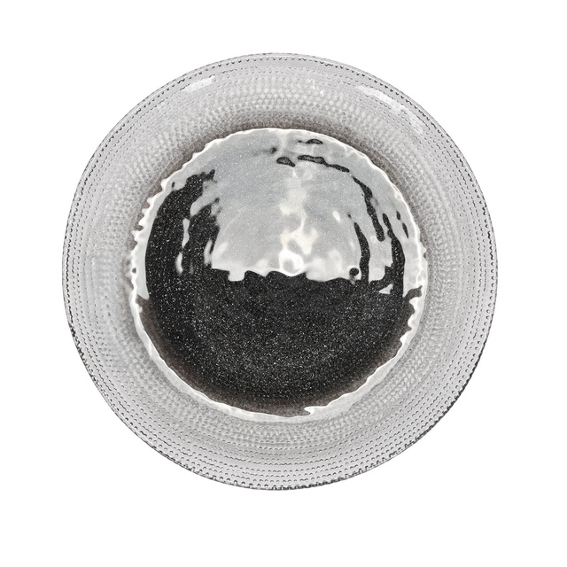 Farfurie de desert din sticlă LAKRIS, Ø 21 cm