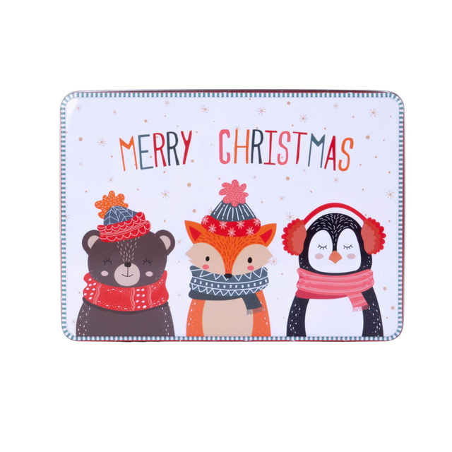 Cutie biscuiti, tabla, 22 x 16,2 x 9,1 cm