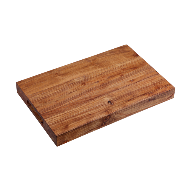 Tocător gros din lemn de salcâm, 40 x 25 cm