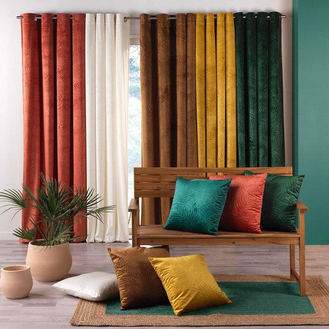 Draperie cu inele ANALIA, 140 x 240 cm