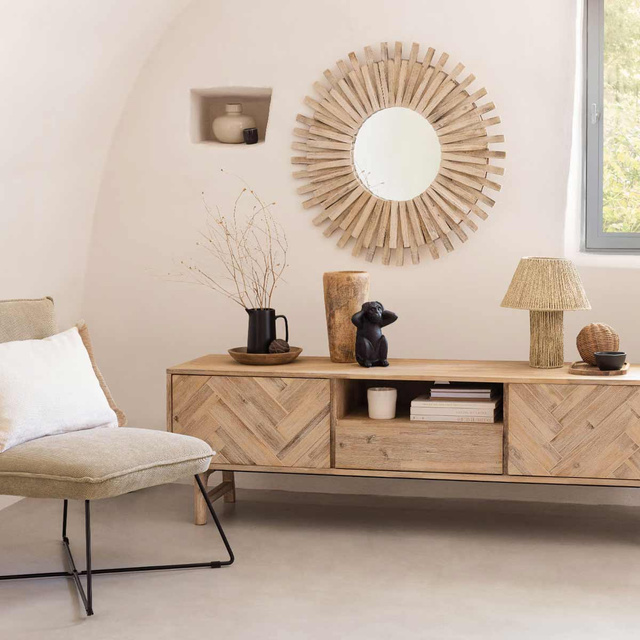 Lampă de birou boho ADRIA, înălțime 38 cm.