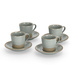 Set cesti espresso din gresie, 60 ml