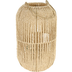 Felinar tesut cu maner, 30 cm