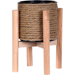 Ghiveci de iută pe suport, Ø12,5 cm