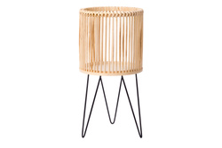 Suport de flori din ratan, 21 x 42 cm