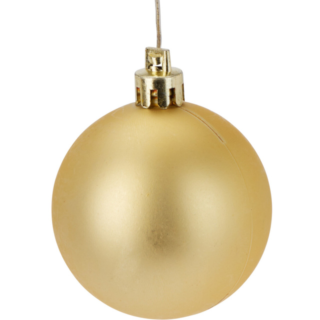 Set de globuri de Crăciun de dimensiuni diferite, 60 de bucăți.