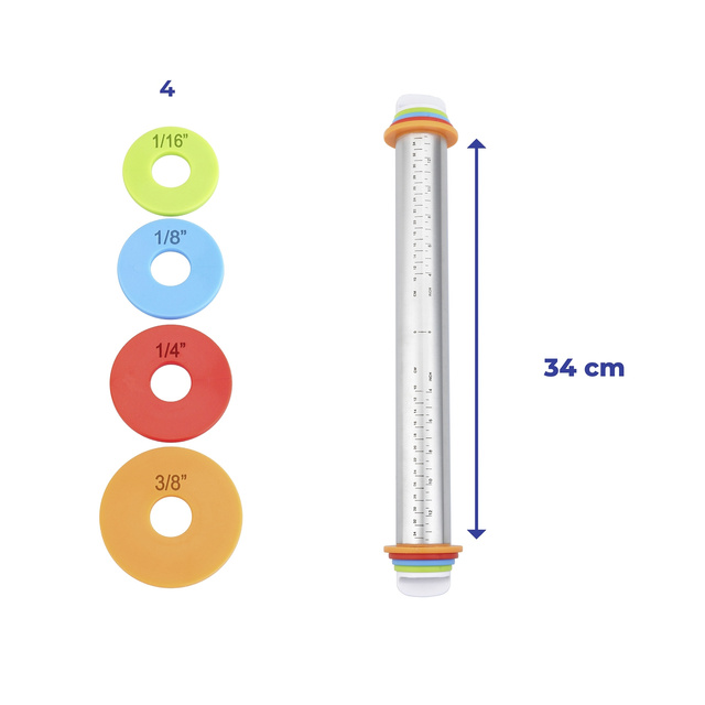 Sucitor cu grosime reglabila, inox