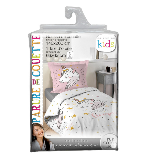 Lenjerie de pat copii LILIROS, 140 x 200 cm