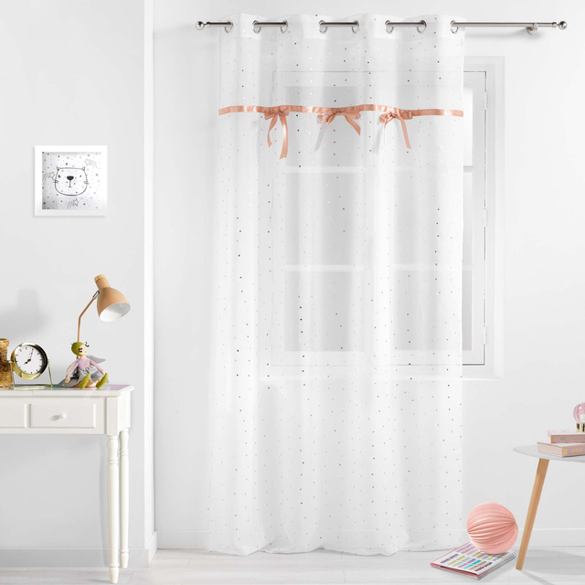 Perdea cu garnituri și decorațiuni, 140 x 240 cm