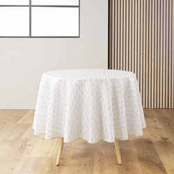 Fata rotundă cu un model lucios, Ø 180 cm