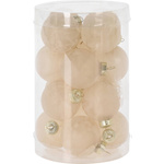 Set globulete de sticla, 16 bucati, Ø 3,5 cm