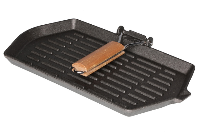 Tigaie din fontă MUSTANG, 21 x 35 cm