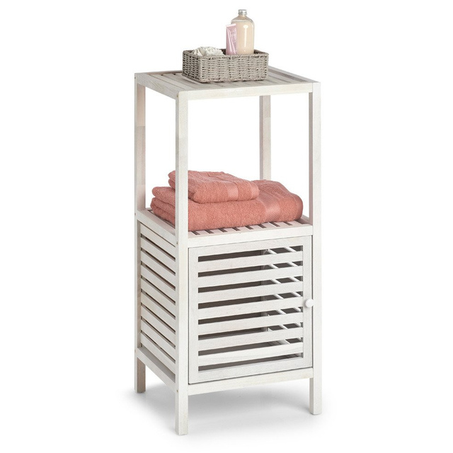 Raft baie din lemn cu dulap, 2 niveluri, ZELLER