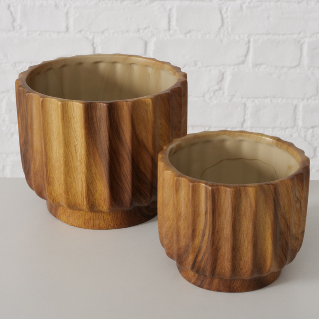 Huse pentru ghivece din ceramică WILHELMY, Ø 12-16 cm