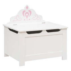 Cutie pentru jucării Winter Crown, alb, 57 x 40 x 55 cm