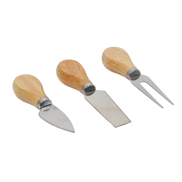 Tabla de branza cu set de cutite, 30 x 21 cm