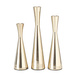 Set 3 suporturi pentru lumanare  Con