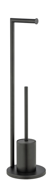 Suport pentru peria de toaleta FERLA cu suport pentru hartie, 2 în 1