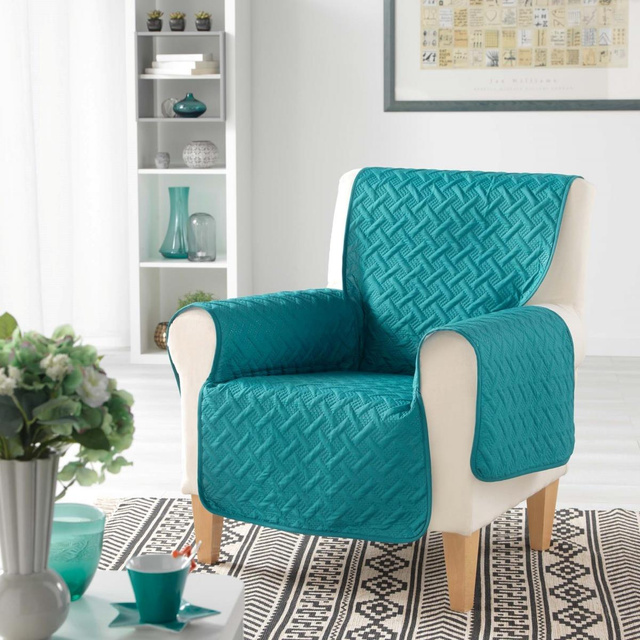 Husa pentru fotoliu WELL, matlasata, microfibra, 165 x 179 cm