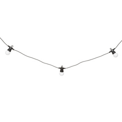 Ghirlandă solară LED, SOA, 10 becuri, 8 m