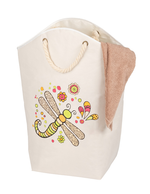 Cos mic pentru rufe cu manere din franghie, 58 l, WENKO