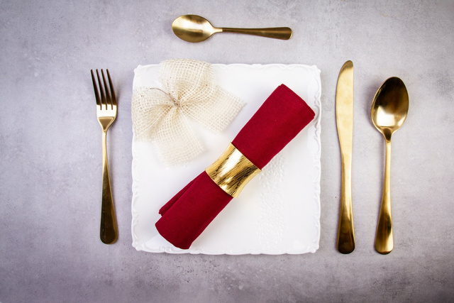 Șervețele din bumbac pentru masă, 40 x 40 cm