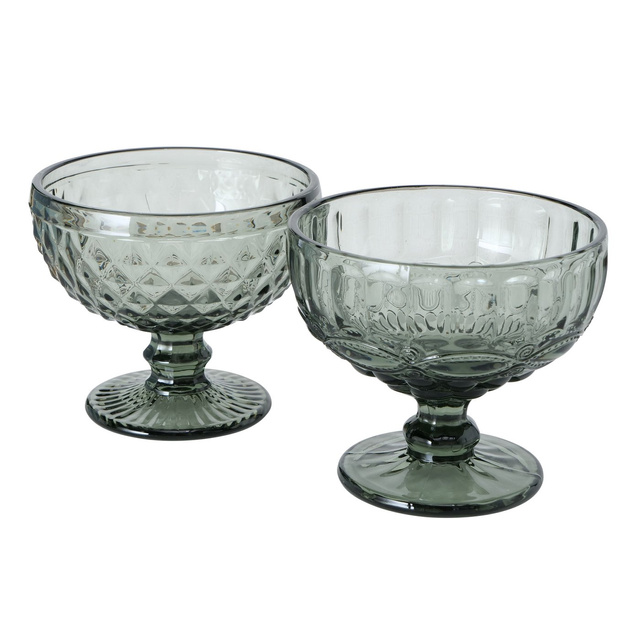 Cupa pentru desert si inghetata, 12 cm, verde