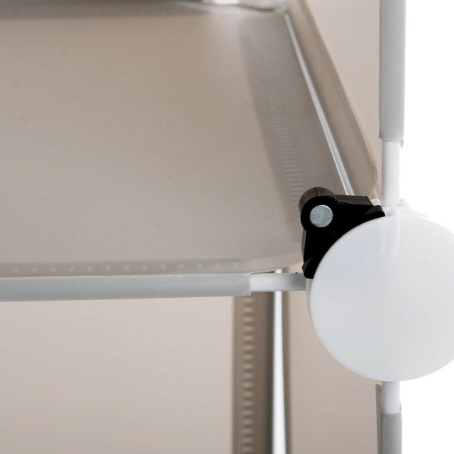 Organizator pentru jucarii 4 compartimente, Multicolor, 140x34x32 cm