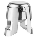 Dop pentru sticla de șampanie, oțel inoxidabil, 6 cm