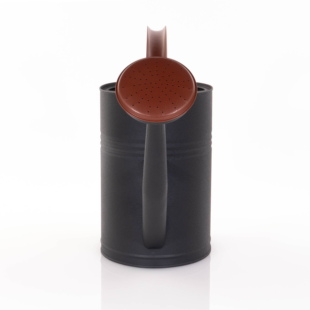 Stropitoare de gradina din cupru Connie, negru mat, 10 l