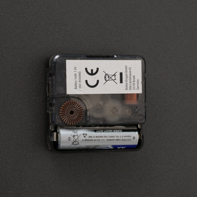 Ceas de perete din metal Lincoln, Ø 50 cm