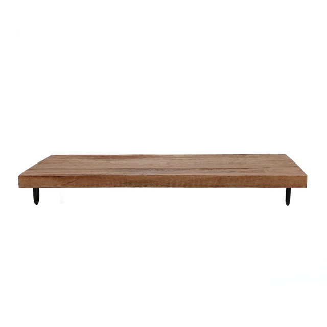 Platou de servire gustări, 25 x 50 cm, din lemn